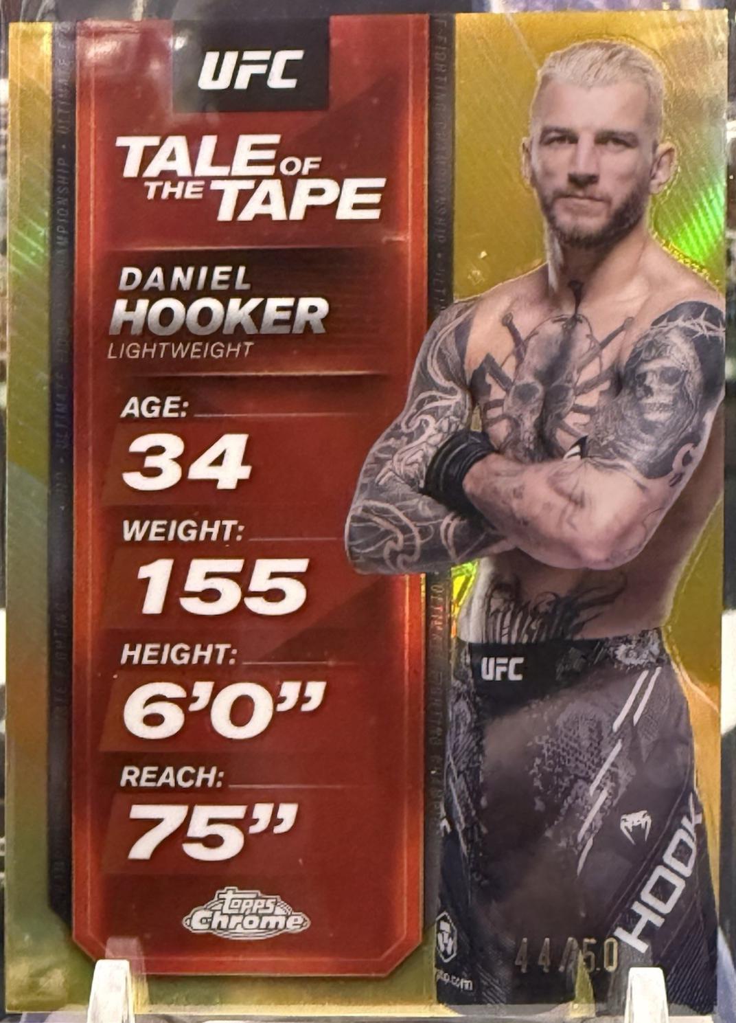 Daniel Hooker [Gold Refractor] #TTT-8