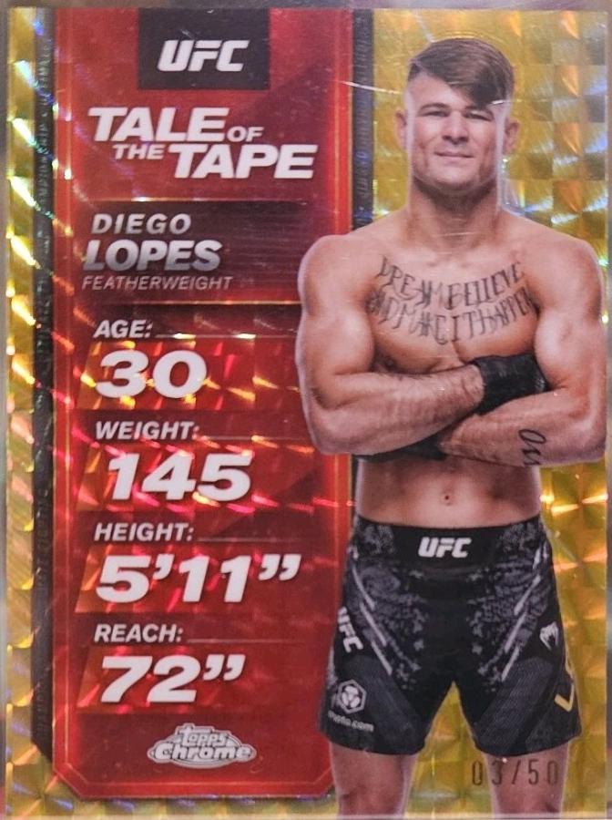 Diego Lopes [Geometric Gold Refractor] #TTT-17