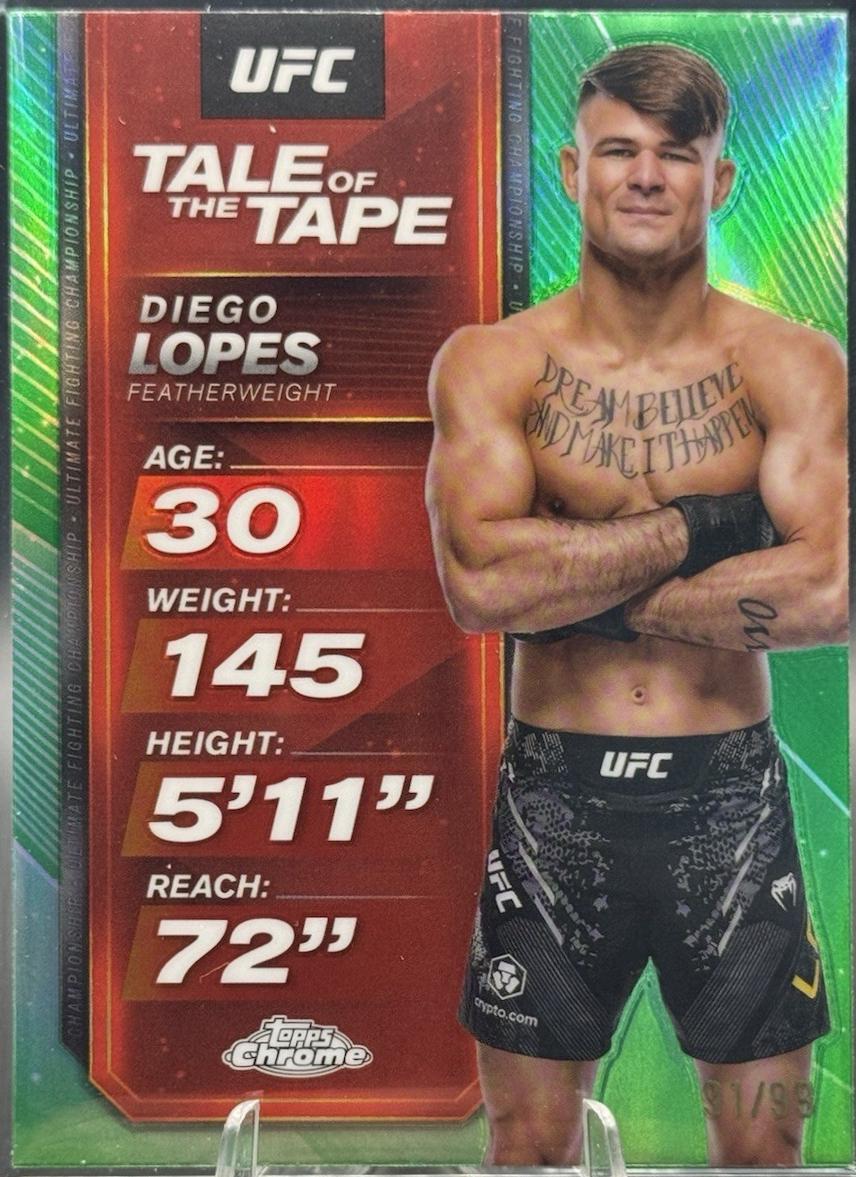 Diego Lopes [Green Refractor] #TTT-17