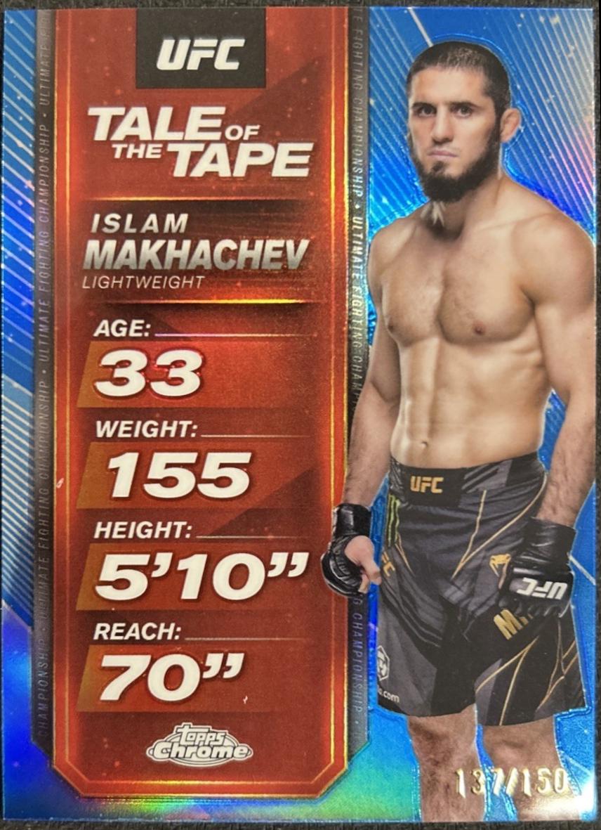 Islam Makhachev [Blue Refractor] #TTT-21
