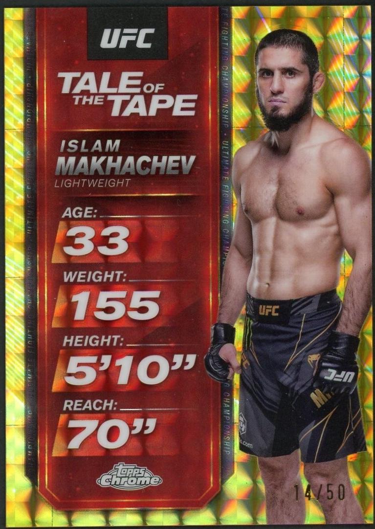 Islam Makhachev [Geometric Gold Refractor] #TTT-21