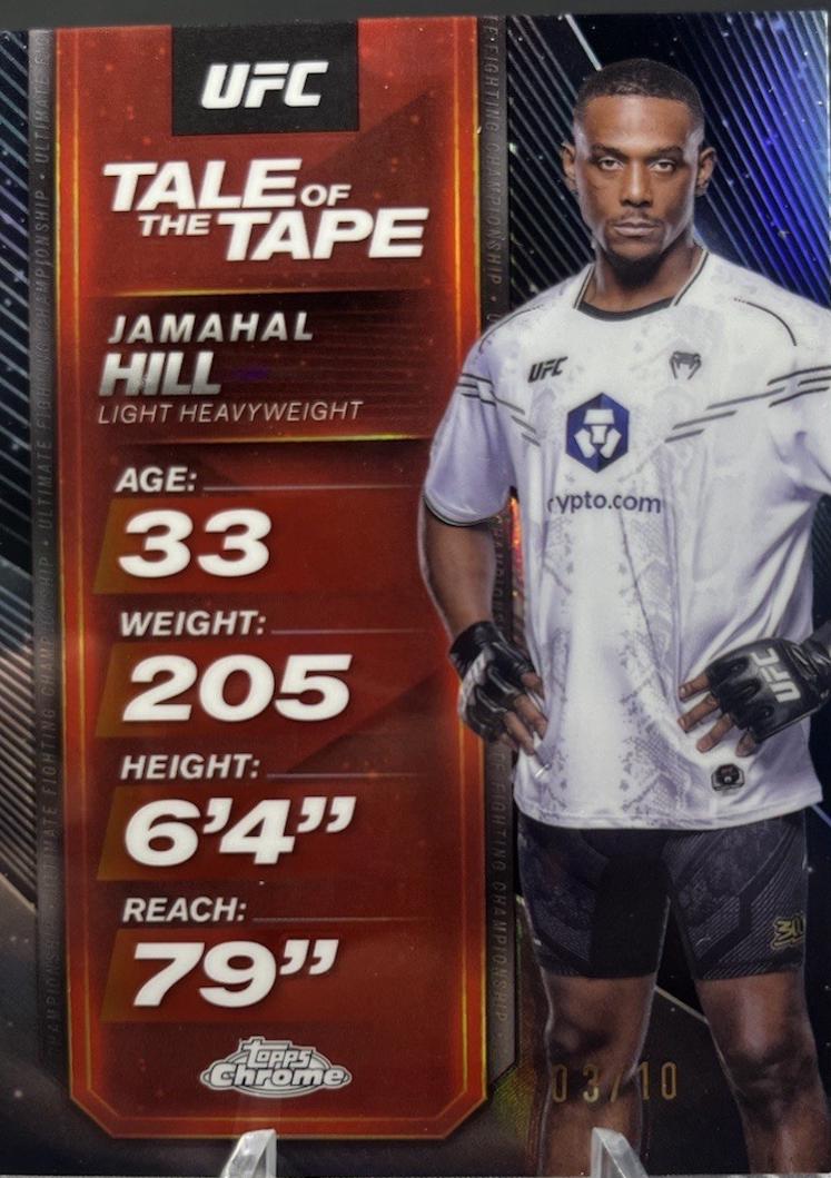 Jamahal Hill [Black Refractor] #TTT-2