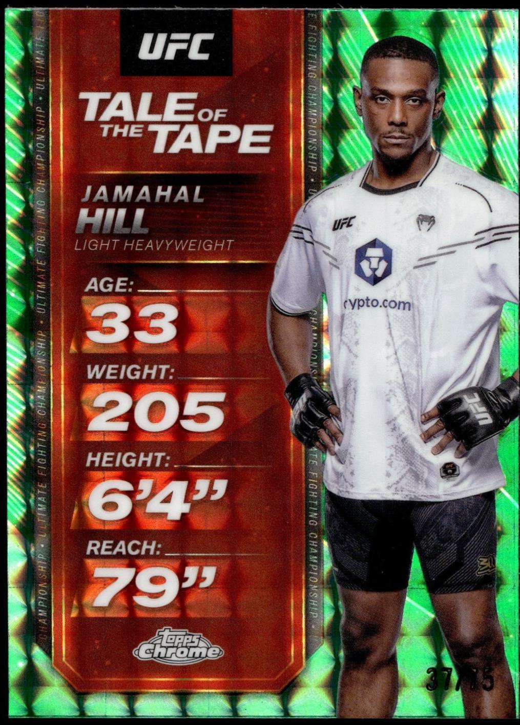 Jamahal Hill [Geometric Green Refractor] #TTT-2