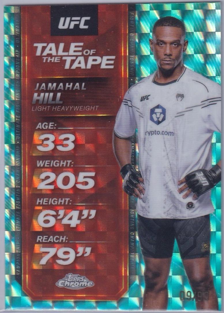 Jamahal Hill [Geometric Purple Refractor] #TTT-2