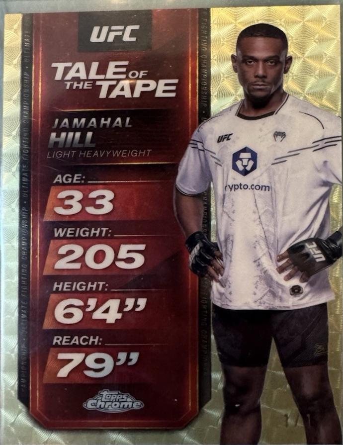 Jamahal Hill [SuperFractor] #TTT-2