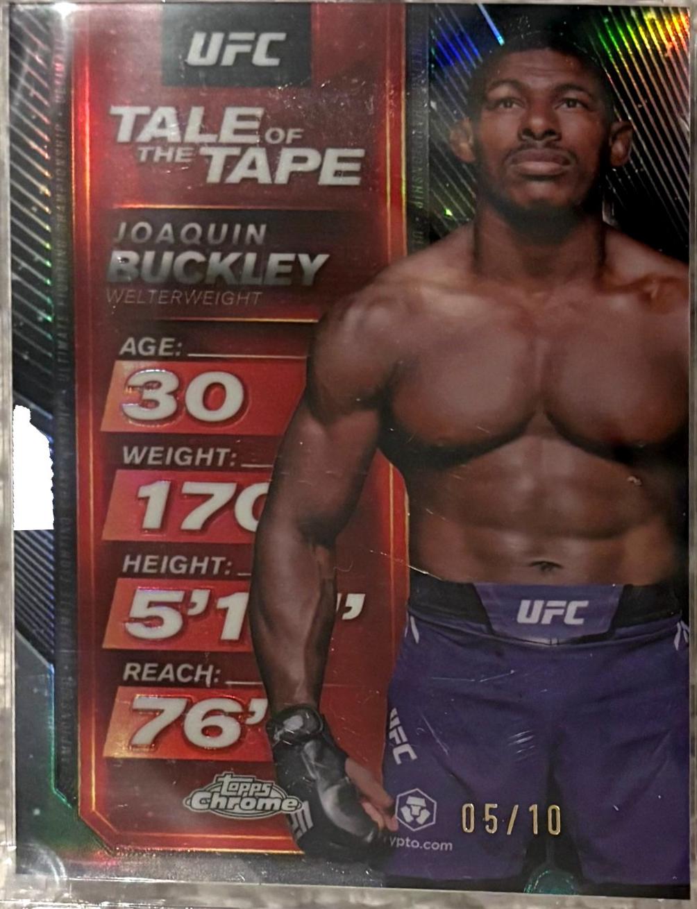 Joaquin Buckley [Black Refractor] #TTT-12