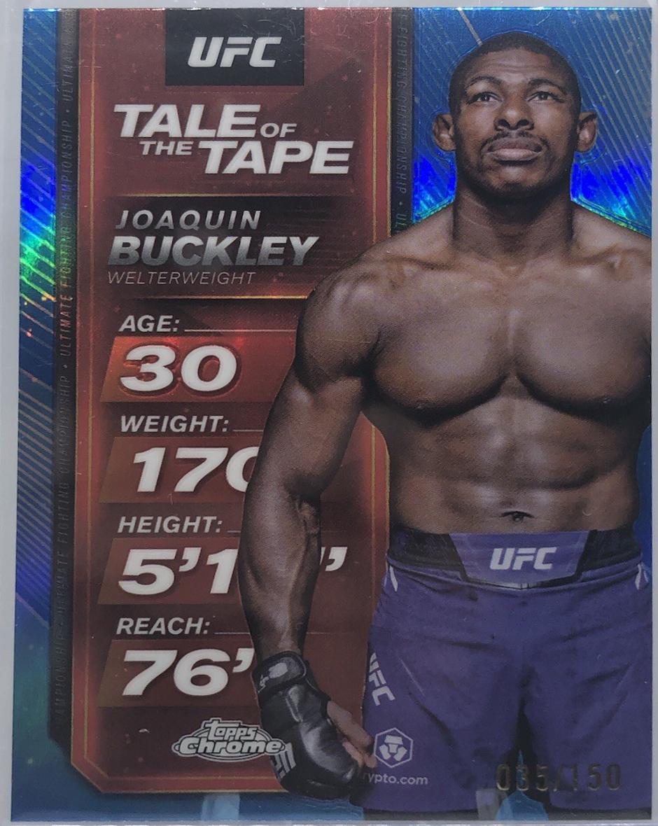 Joaquin Buckley [Blue Refractor] #TTT-12