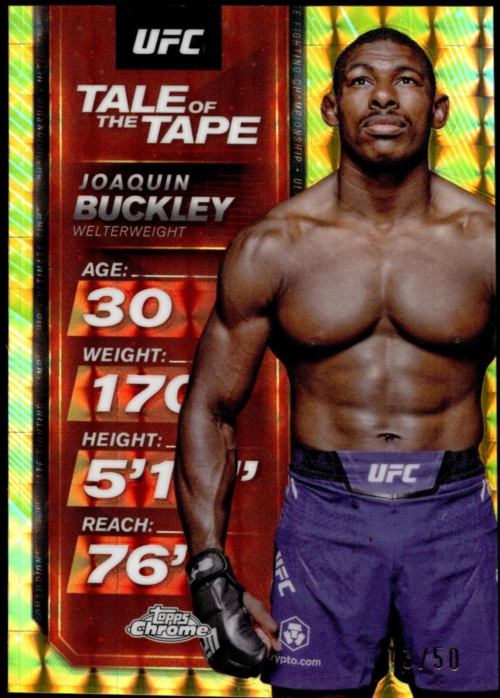 Joaquin Buckley [Geometric Gold Refractor] #TTT-12
