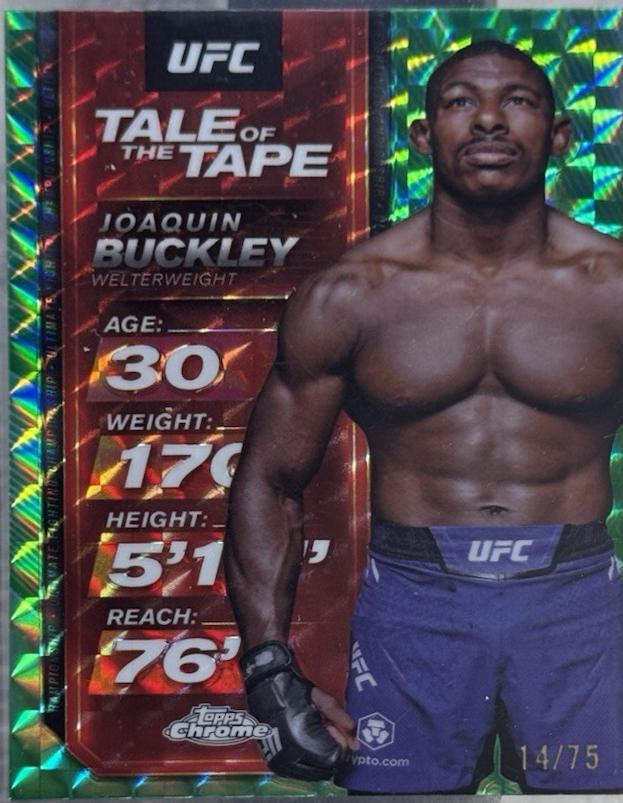 Joaquin Buckley [Geometric Green Refractor] #TTT-12