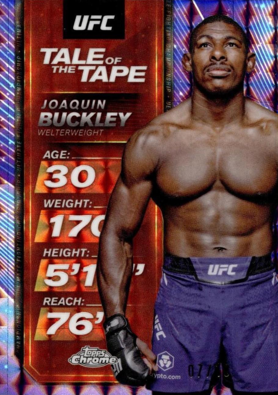 Joaquin Buckley [Geometric Purple Refractor] #TTT-12