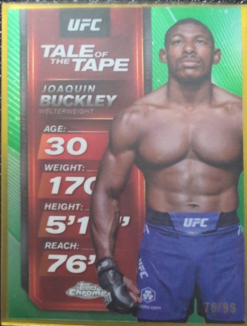 Joaquin Buckley [Green Refractor] #TTT-12