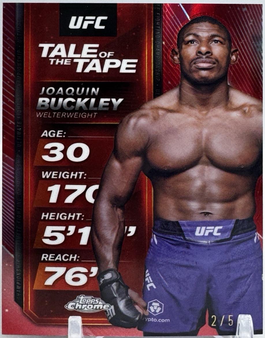 Joaquin Buckley [Red Refractor] #TTT-12