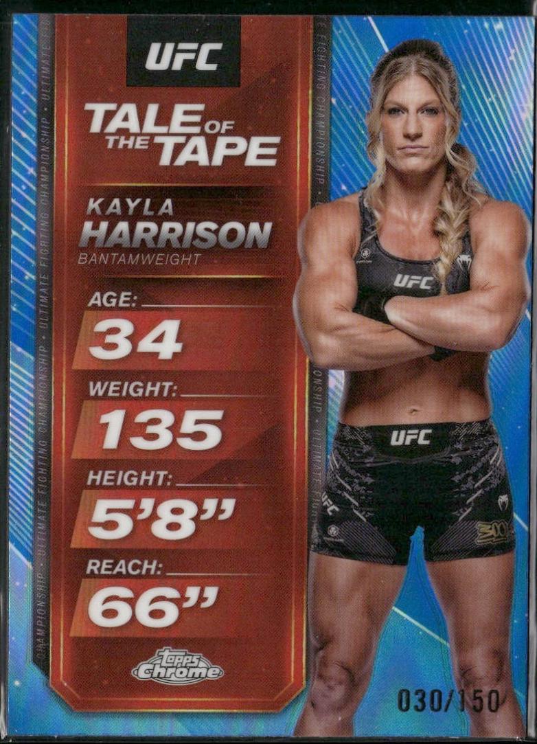 Kayla Harrison [Blue Refractor] #TTT-7