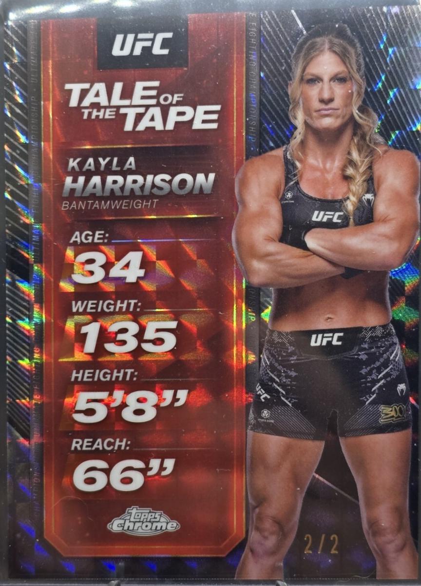 Kayla Harrison [Geometric Black Refractor] #TTT-7