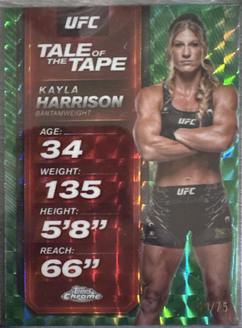 Kayla Harrison [Geometric Green Refractor] #TTT-7