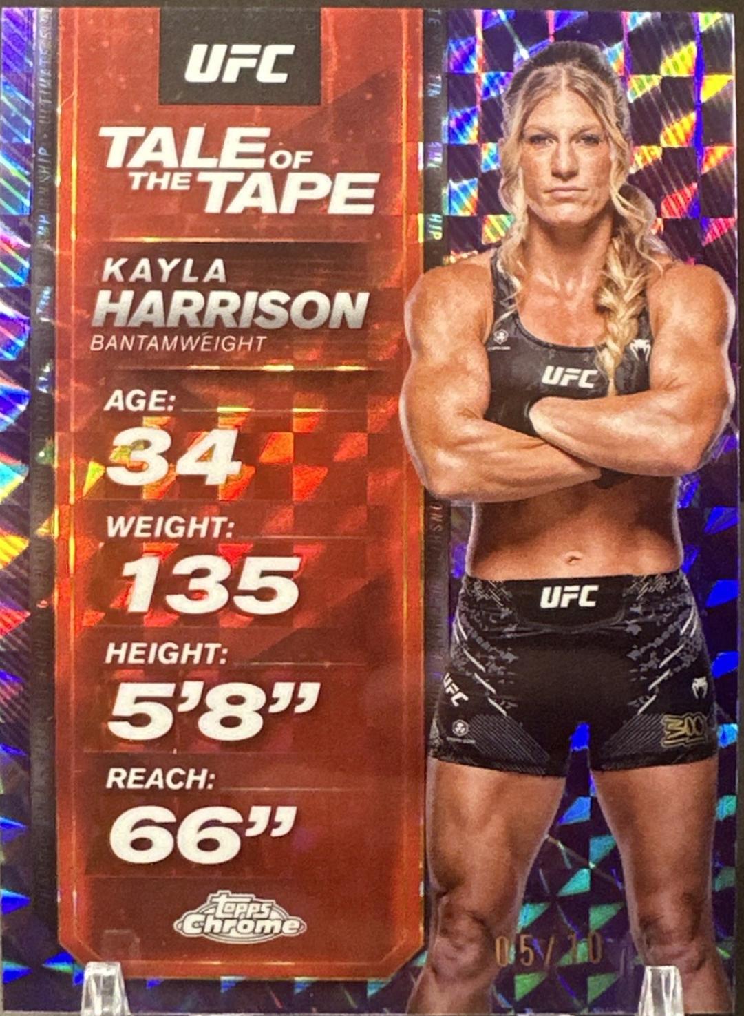 Kayla Harrison [Geometric Purple Refractor] #TTT-7