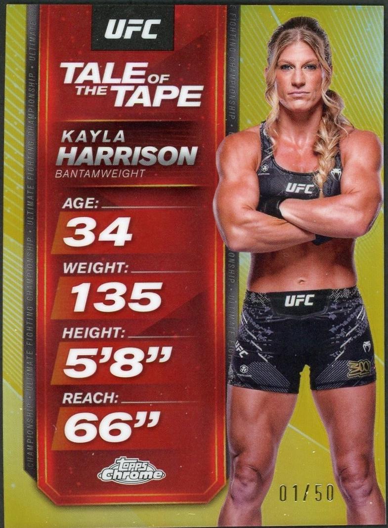 Kayla Harrison [Gold Refractor] #TTT-7