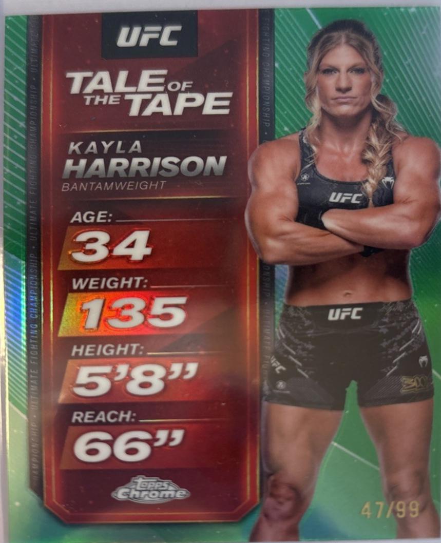 Kayla Harrison [Green Refractor] #TTT-7
