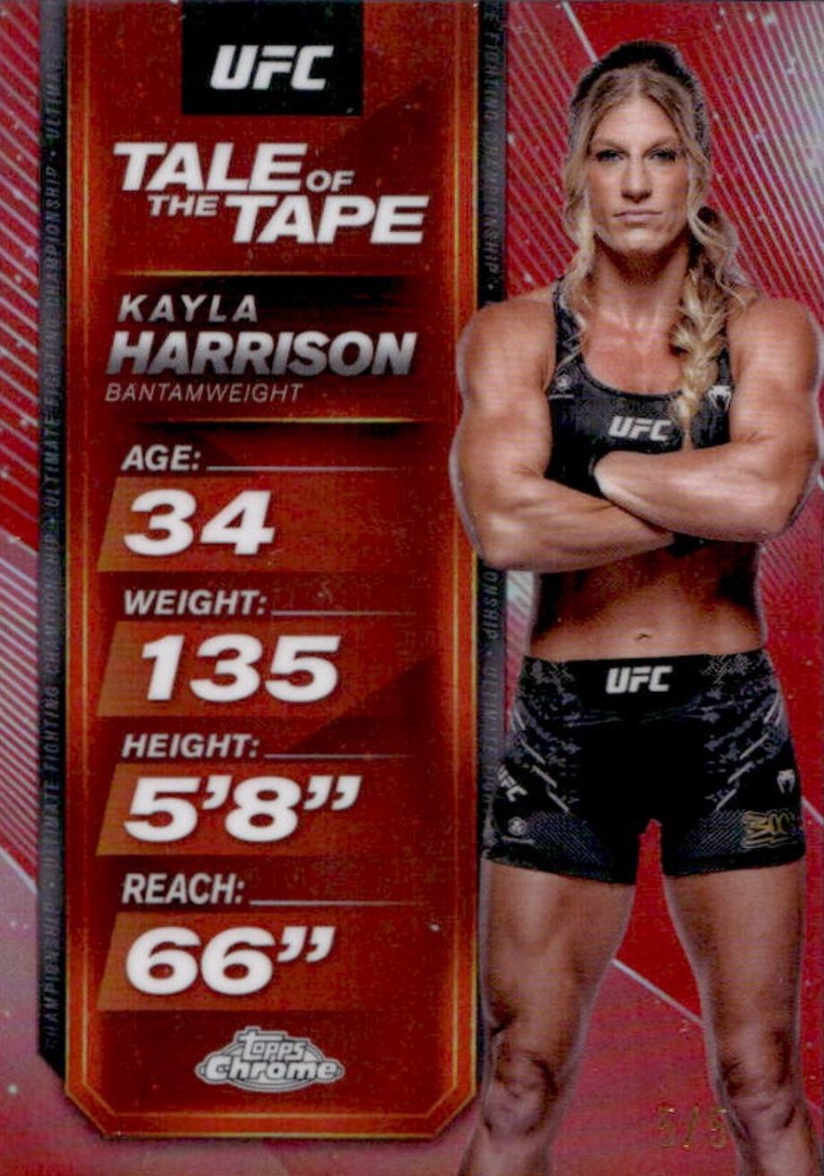 Kayla Harrison [Red Refractor] #TTT-7