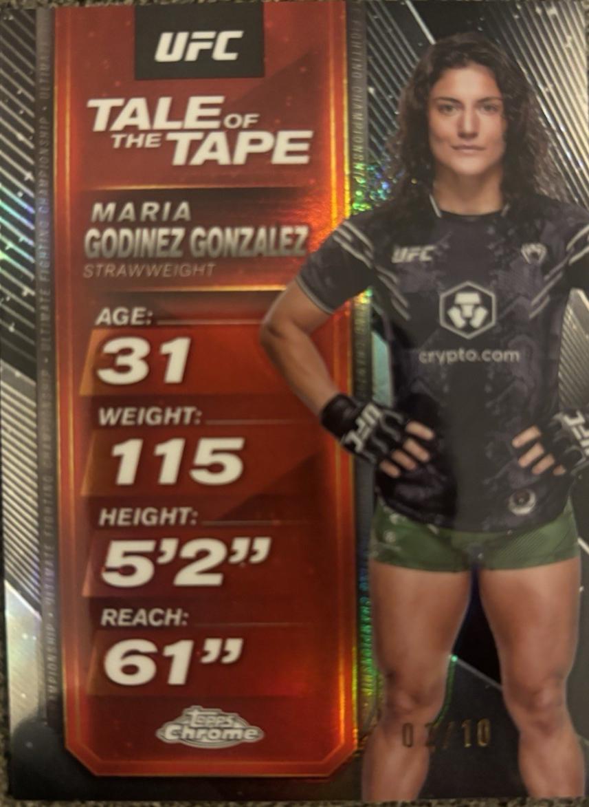 Maria Godinez Gonzalez [Black Refractor] #TTT-28