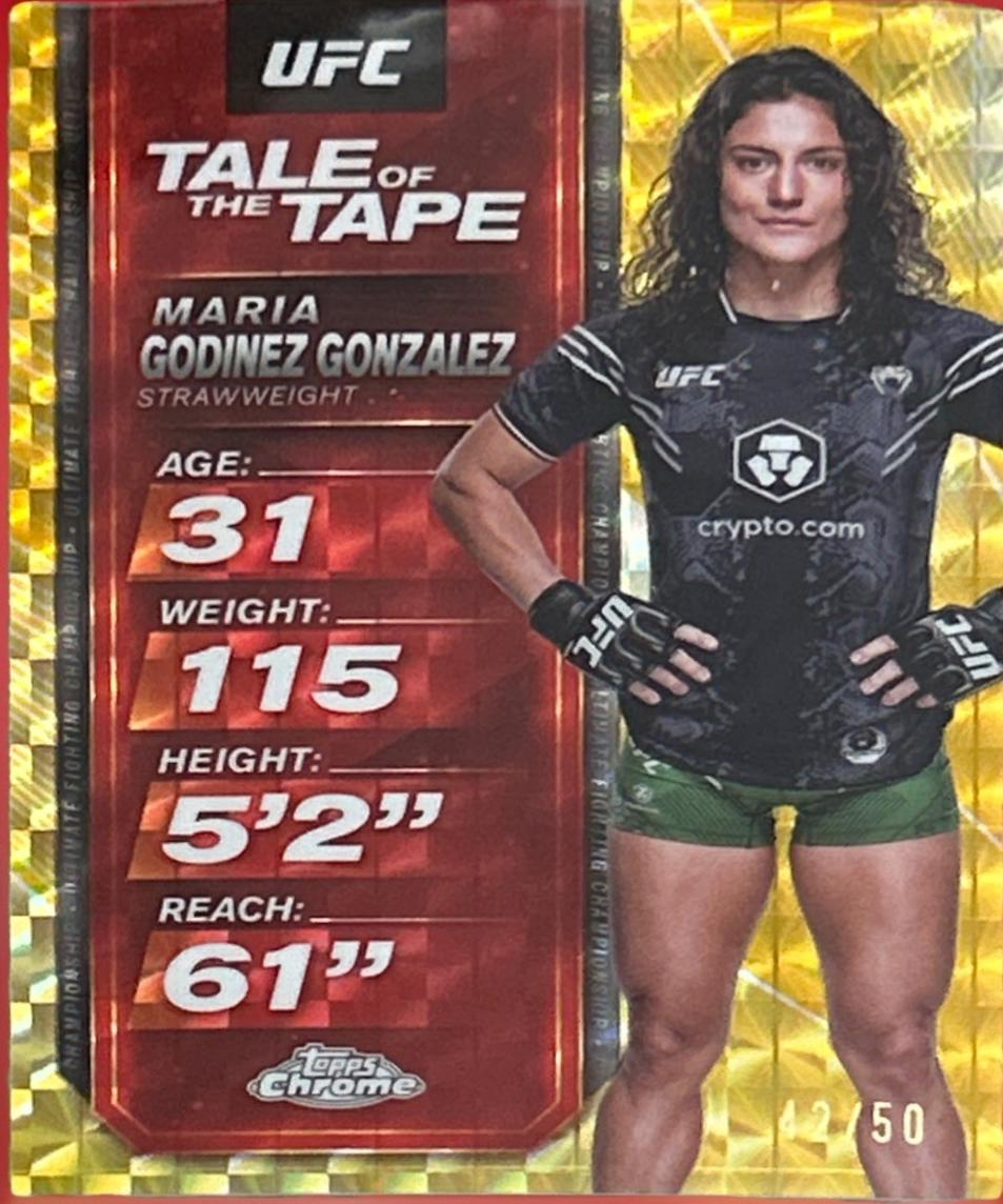 Maria Godinez Gonzalez [Geometric Gold Refractor] #TTT-28