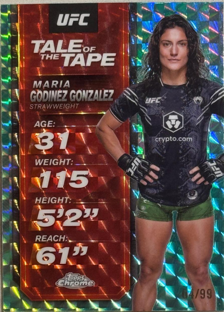Maria Godinez Gonzalez [Geometric Purple Refractor] #TTT-28