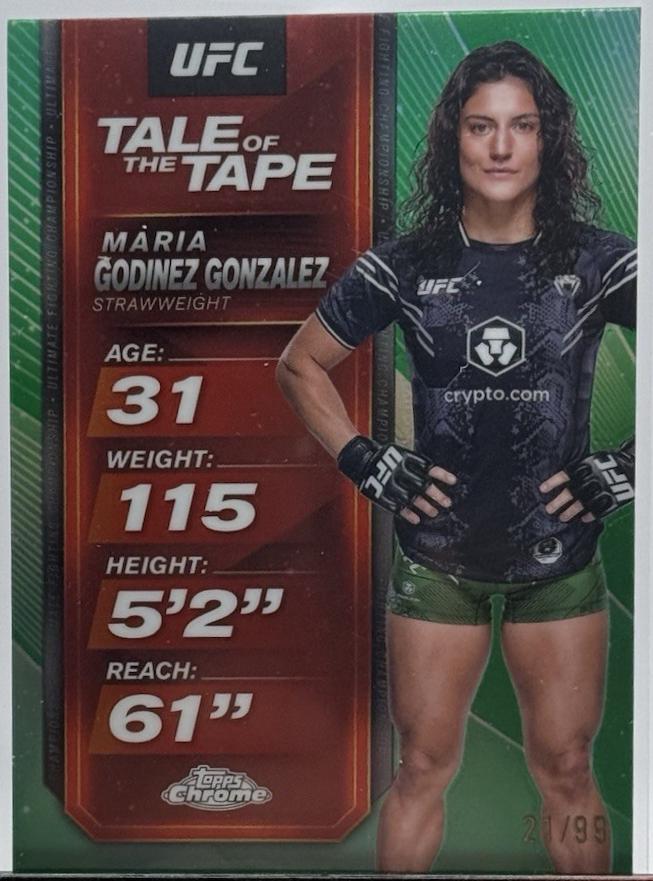 Maria Godinez Gonzalez [Green Refractor] #TTT-28
