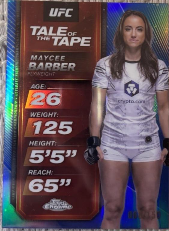 Maycee Barber [Blue Refractor] #TTT-19