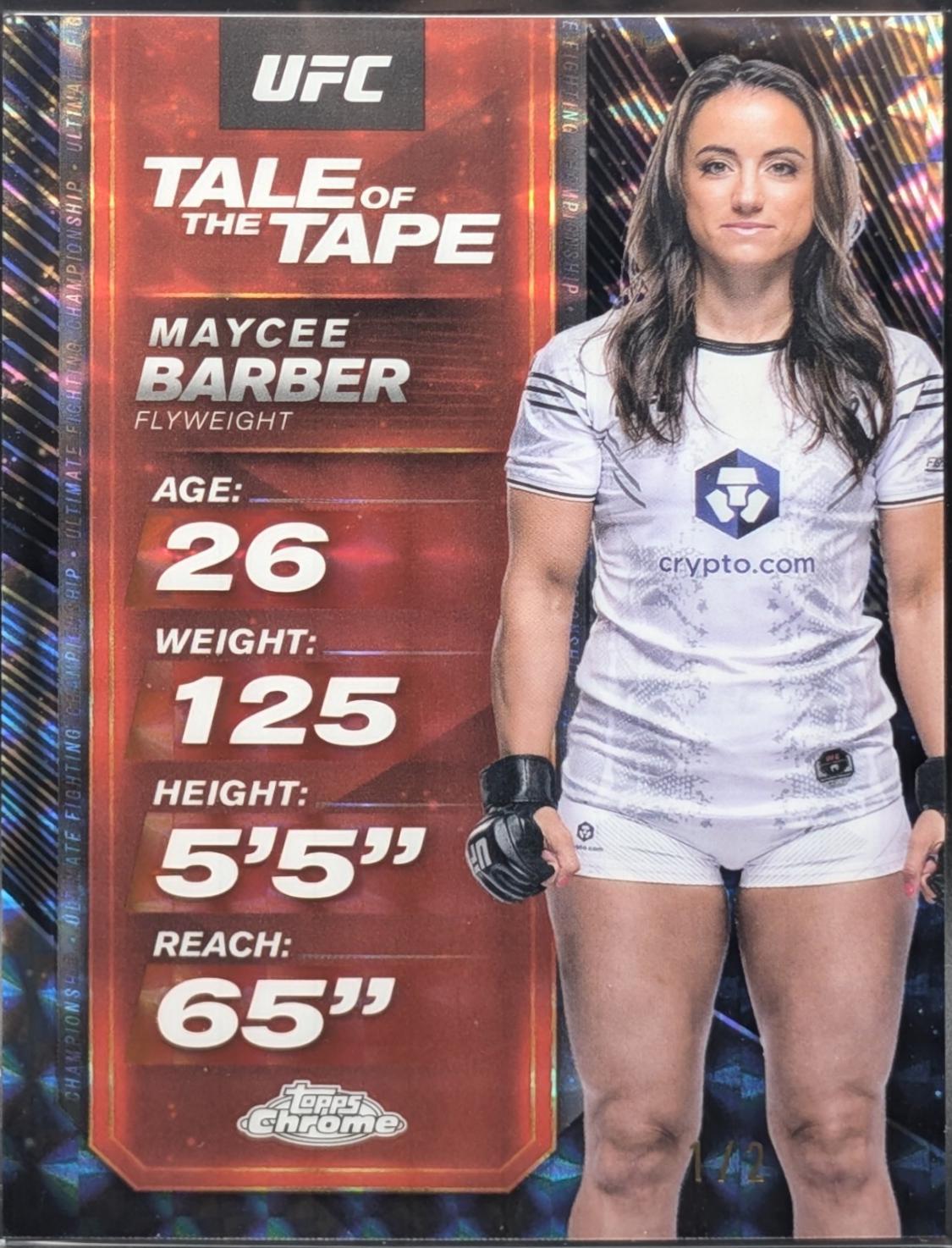 Maycee Barber [Geometric Black Refractor] #TTT-19