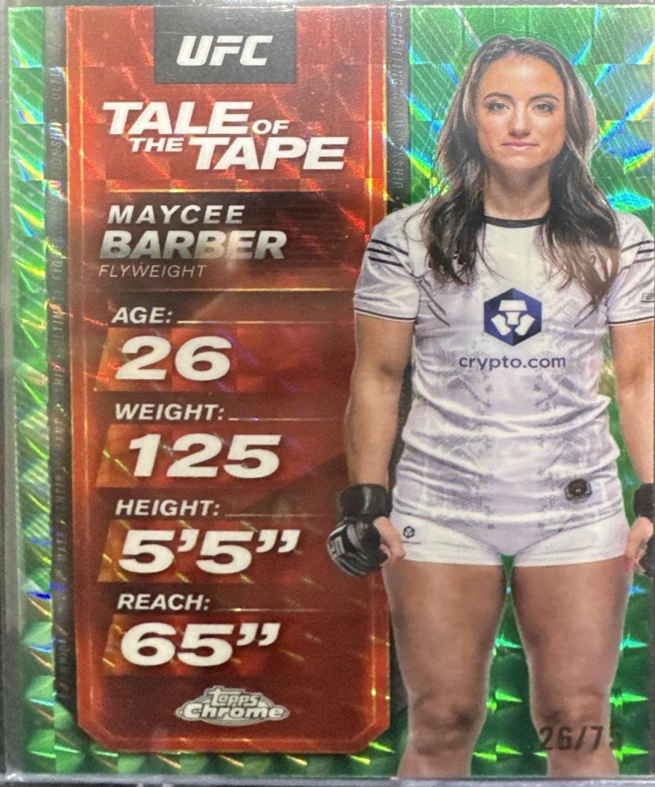 Maycee Barber [Geometric Green Refractor] #TTT-19