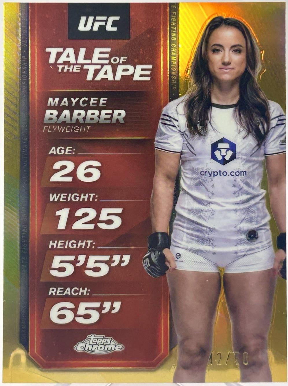 Maycee Barber [Gold Refractor] #TTT-19