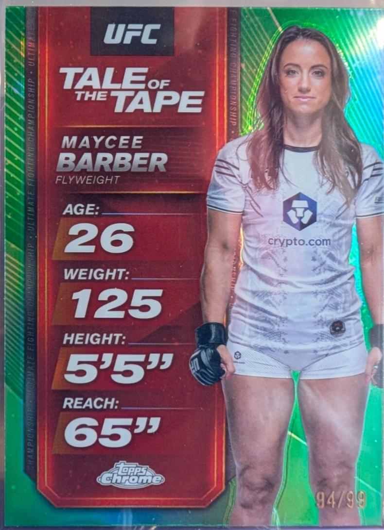 Maycee Barber [Green Refractor] #TTT-19