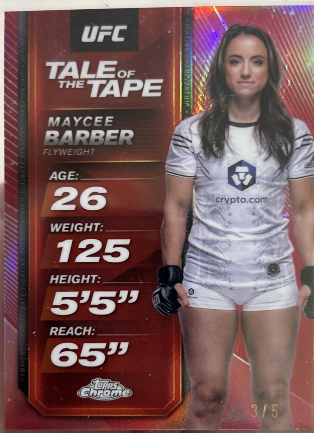 Maycee Barber [Red Refractor] #TTT-19