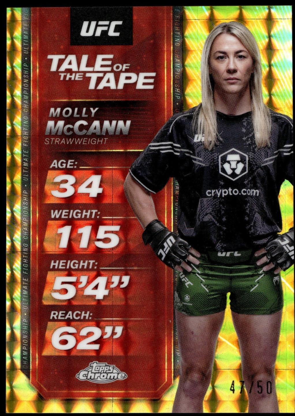 Molly McCann [Geometric Gold Refractor] #TTT-24