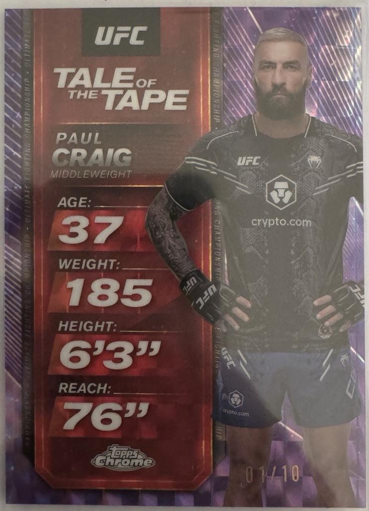 Paul Craig [Black Refractor] #TTT-23