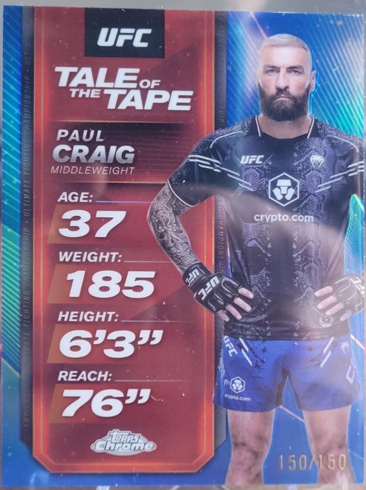 Paul Craig [Blue Refractor] #TTT-23