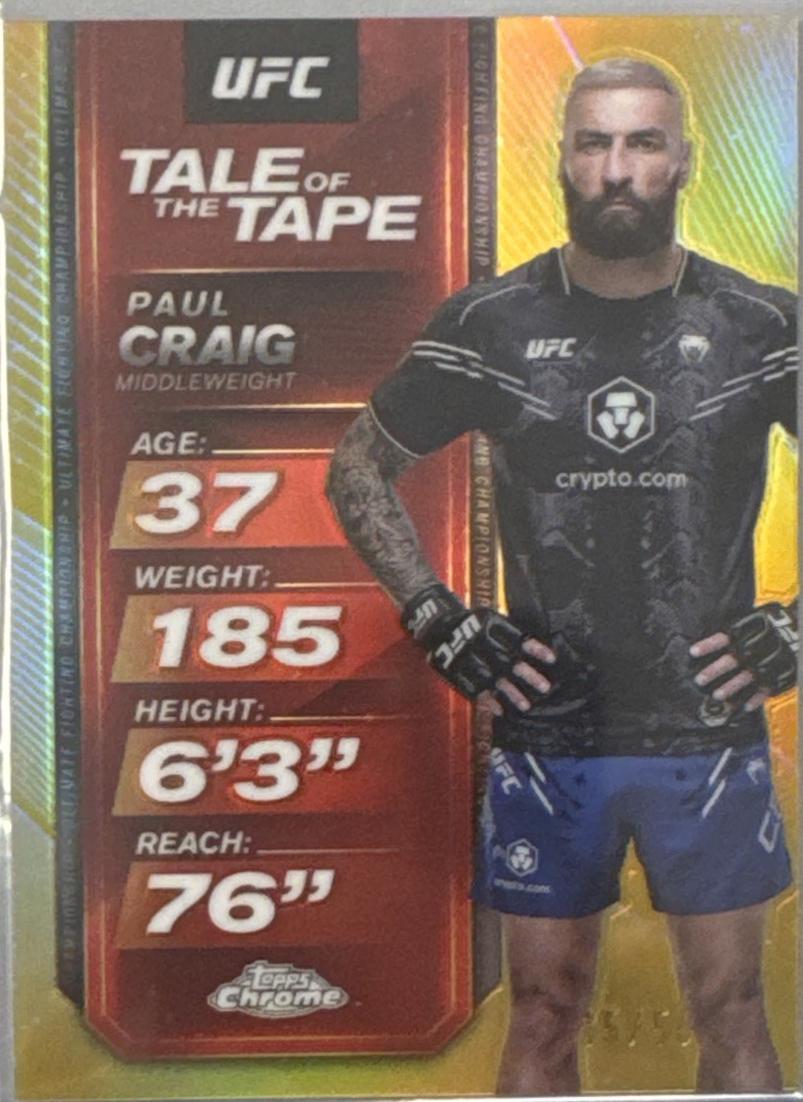 Paul Craig [Gold Refractor] #TTT-23