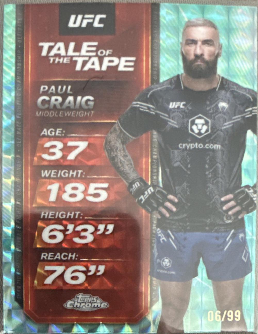 Paul Craig [Green Refractor] #TTT-23