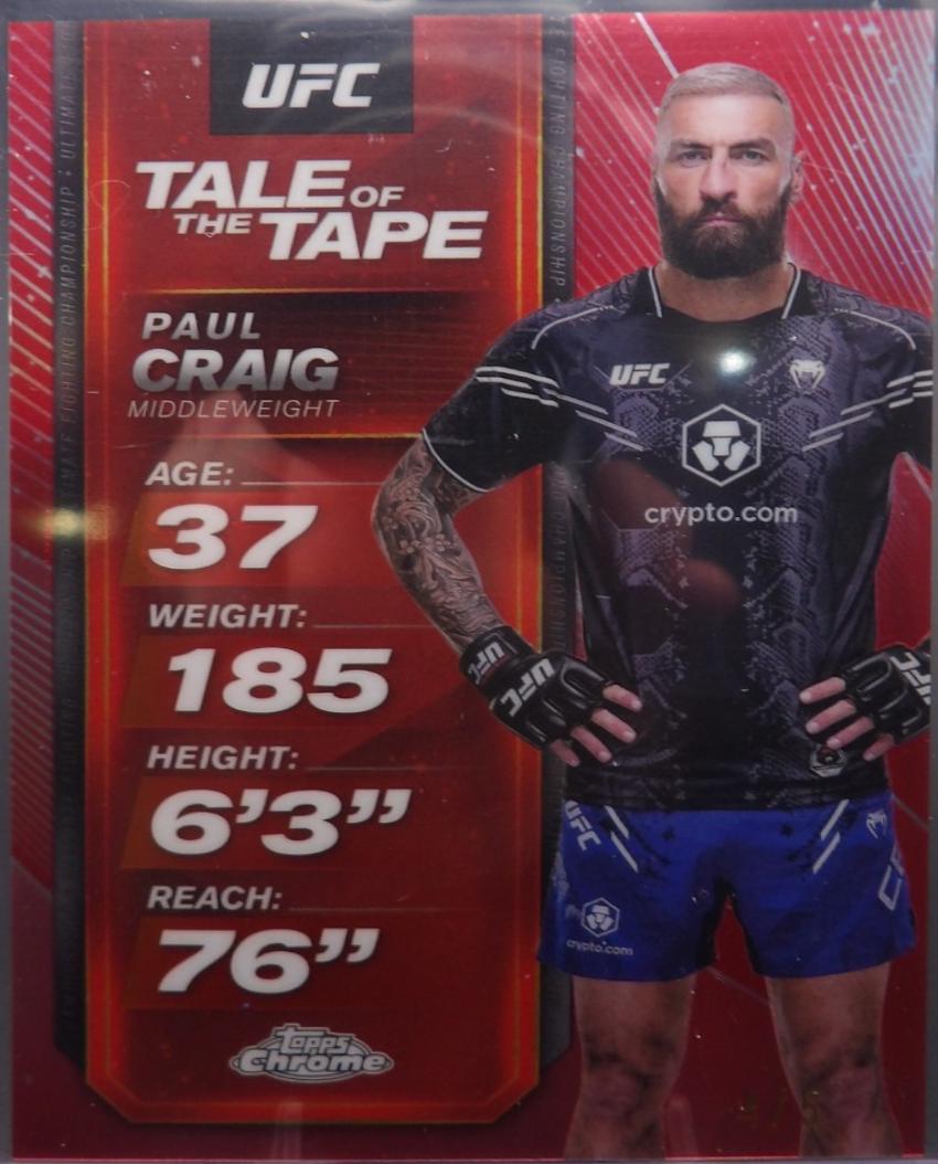 Paul Craig [Red Refractor] #TTT-23