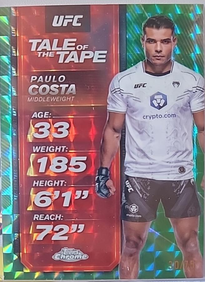 Paulo Costa [Geometric Green Refractor] #TTT-3