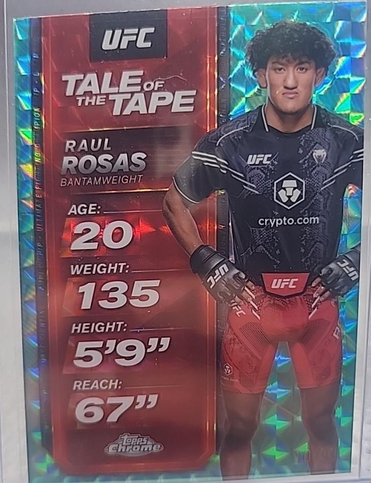 Raul Rosas [Geometric Aqua Refractor] #TTT-20