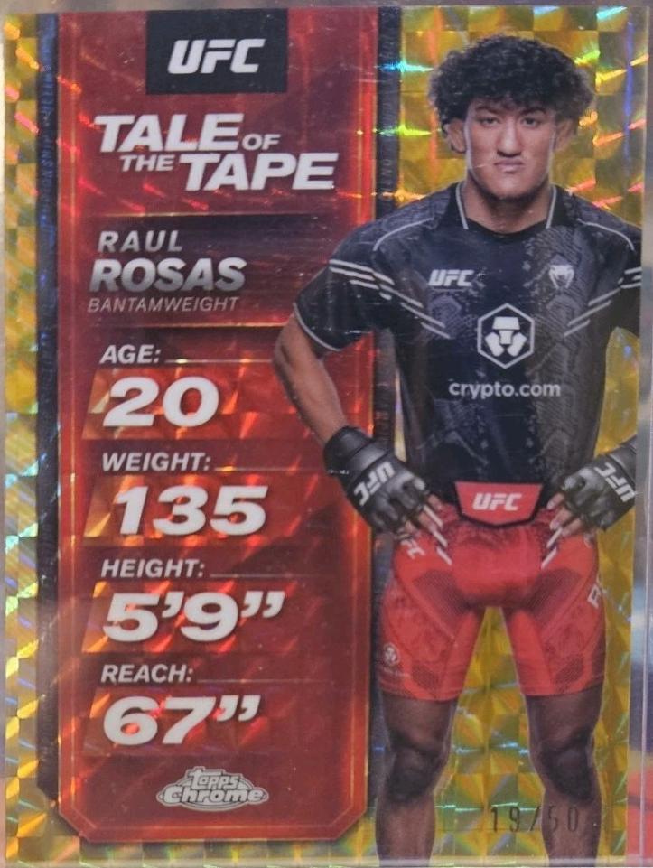 Raul Rosas [Geometric Gold Refractor] #TTT-20