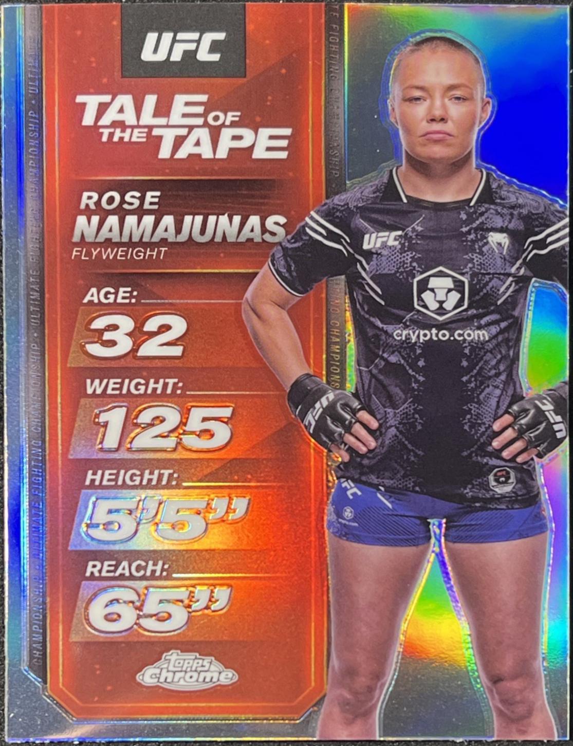 Rose Namajunas [Refractor] #TTT-14