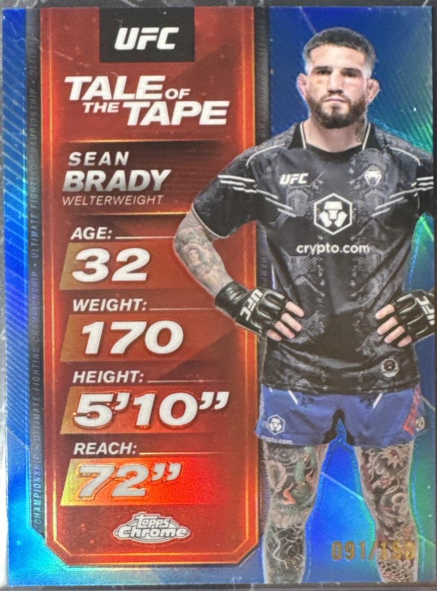 Sean Brady [Blue Refractor] #TTT-18