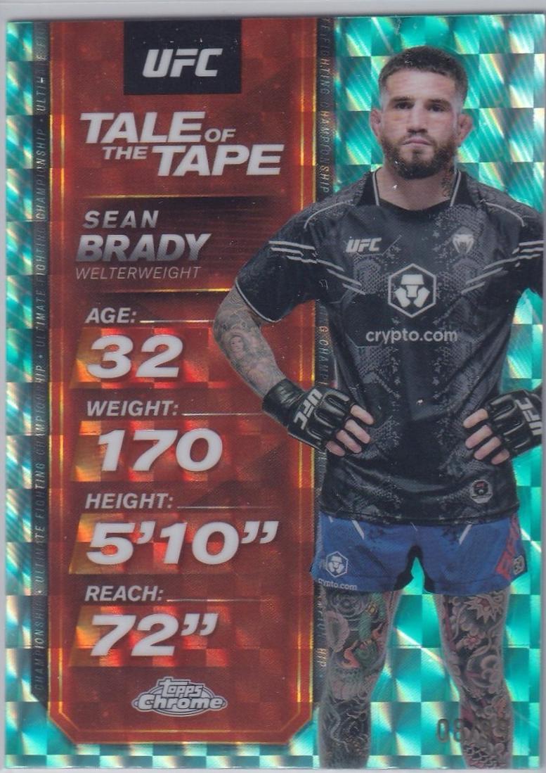 Sean Brady [Geometric Aqua Refractor] #TTT-18