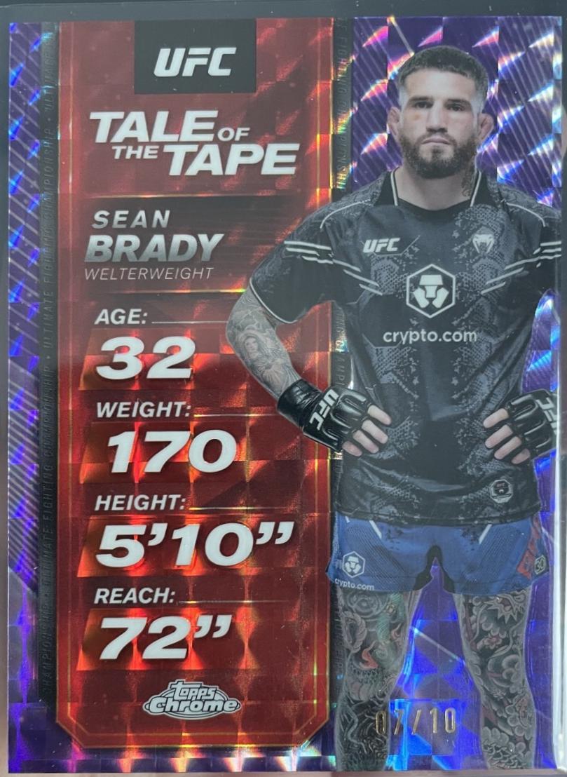 Sean Brady [Geometric Purple Refractor] #TTT-18