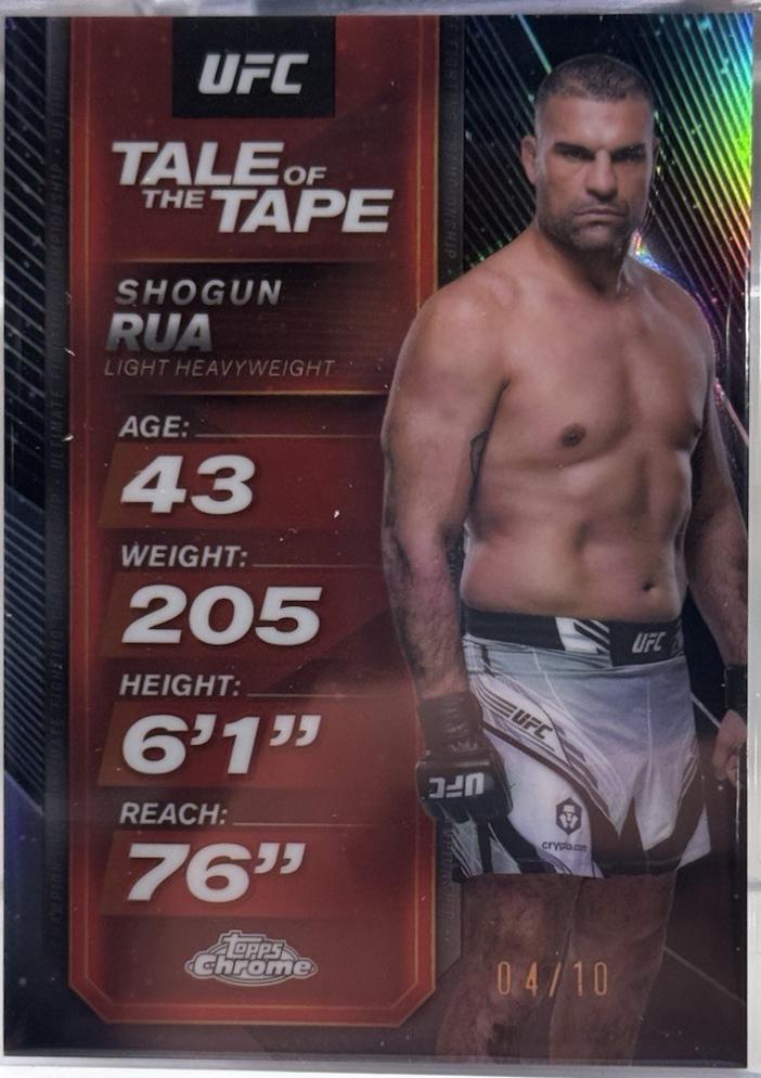 Shogun Rua [Black Refractor] #TTT-15