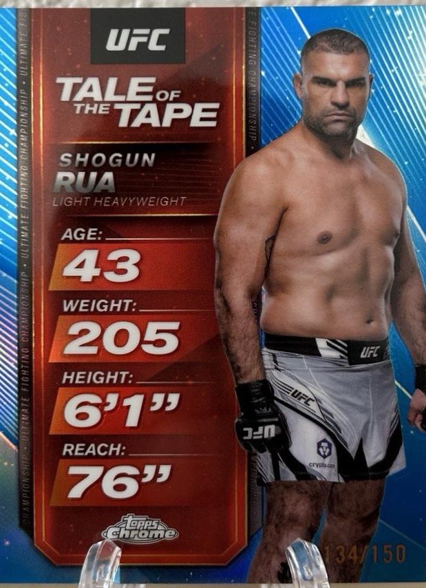 Shogun Rua [Blue Refractor] #TTT-15