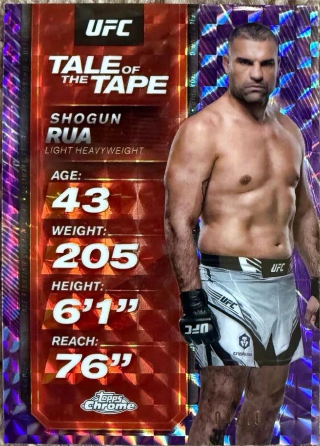 Shogun Rua [Geometric Purple Refractor] #TTT-15