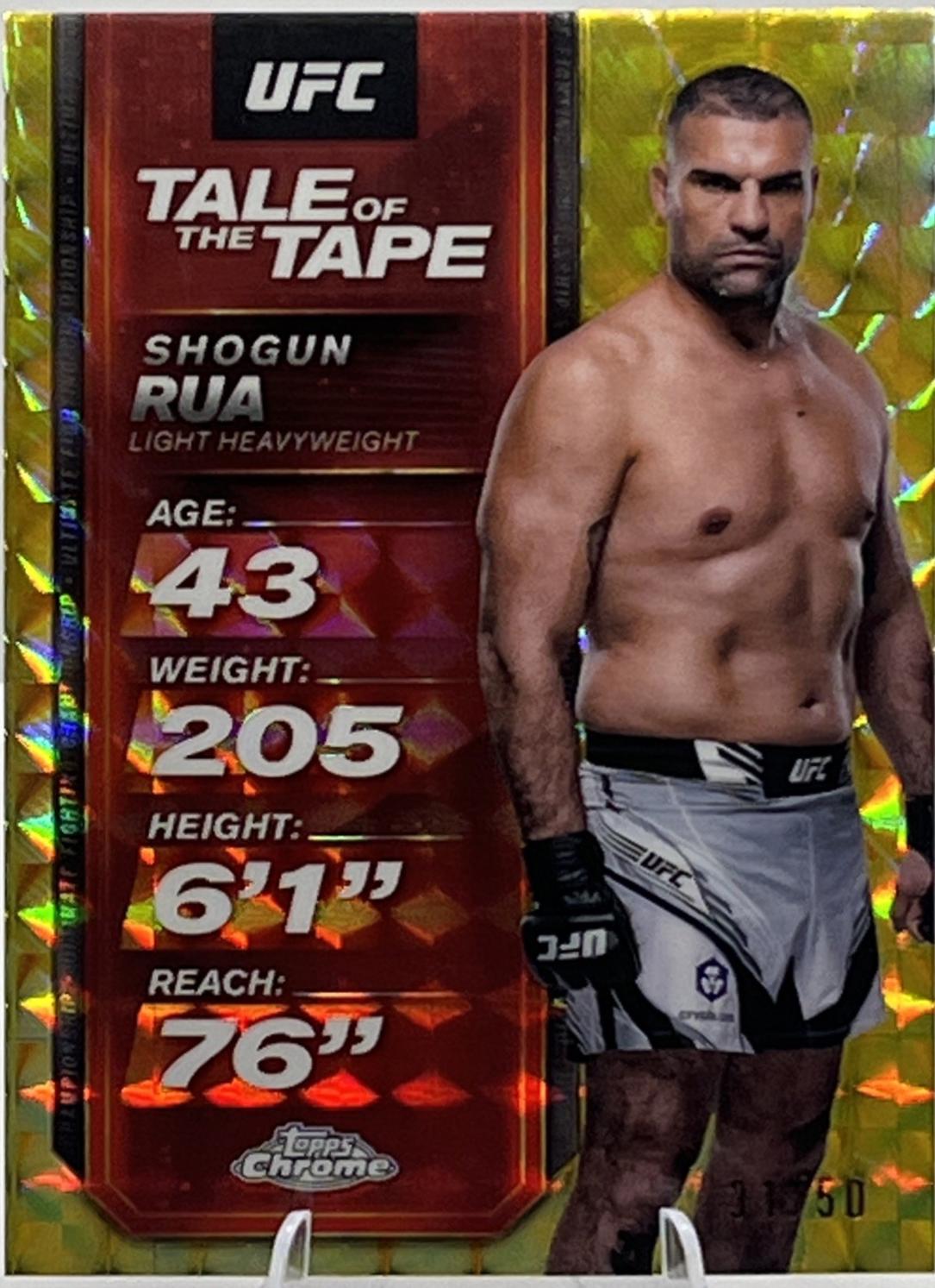 Shogun Rua [Gold Refractor] #TTT-15